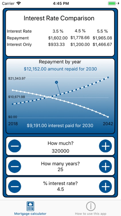 Mortgage calc