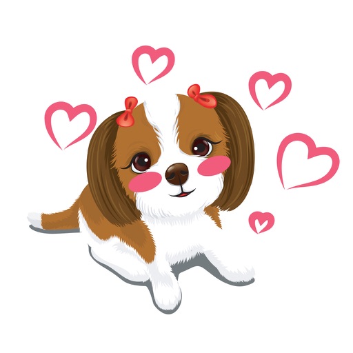 funny dogs emoji & stickers