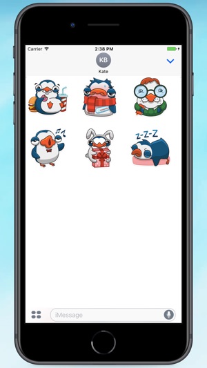 Little Penguin! Stickers(圖2)-速報App