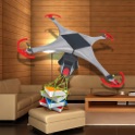 Simulador de drone indoor icon