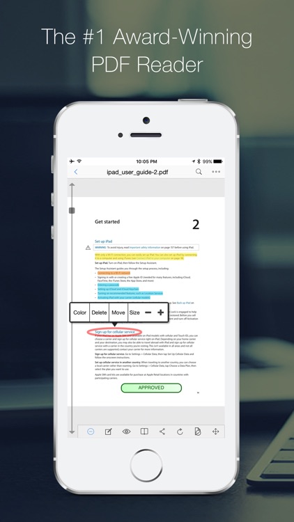 PDF Reader Pro Edition - Annotate,edit & sign PDFs screenshot-0