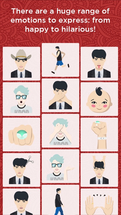 K-Pop Moji - Lead Singers