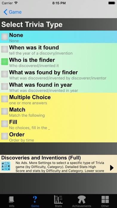 Discoveries and Inventions screenshot 3