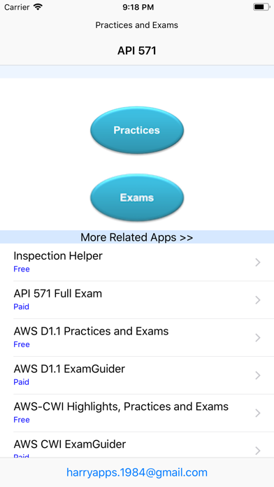 How to cancel & delete API 580 Practice from iphone & ipad 2