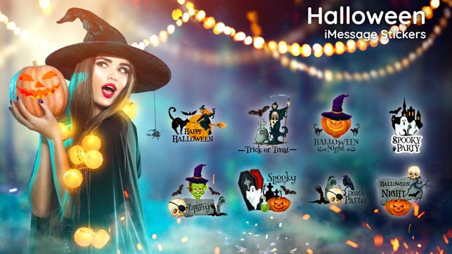 Halloween Happy Emoji Stickers