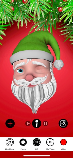 Santa AR - Santa Claus Emoji(圖2)-速報App