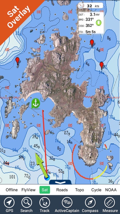 Southern France HD GPS Charts