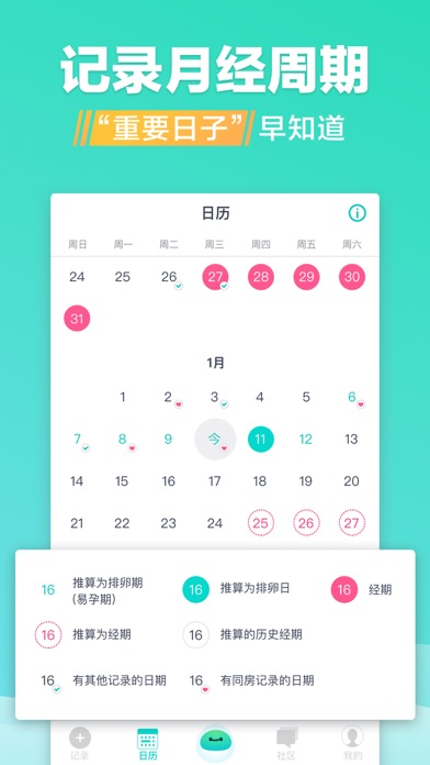 Glow共乐孕-备孕怀孕助手和排卵期计算器 screenshot 3