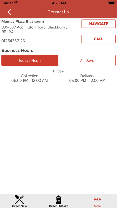 How to cancel & delete Mamas Pizza Blackburn from iphone & ipad 4