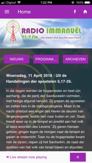 Radio Immanuel Suriname(圖3)-速報App