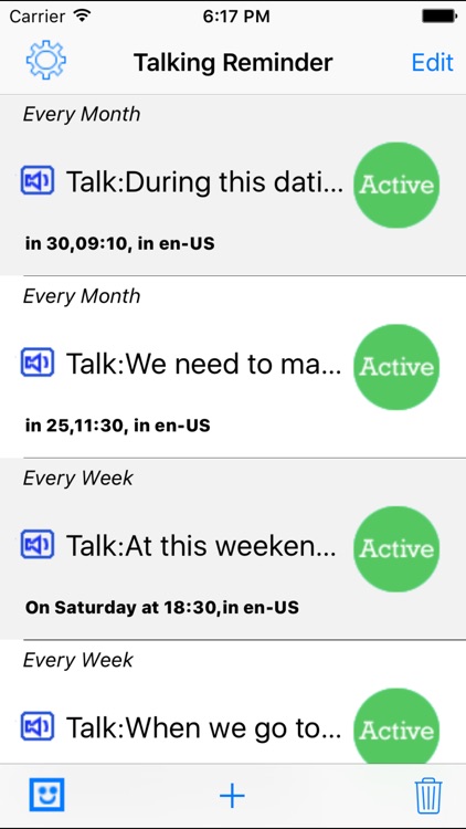 Talking Reminder