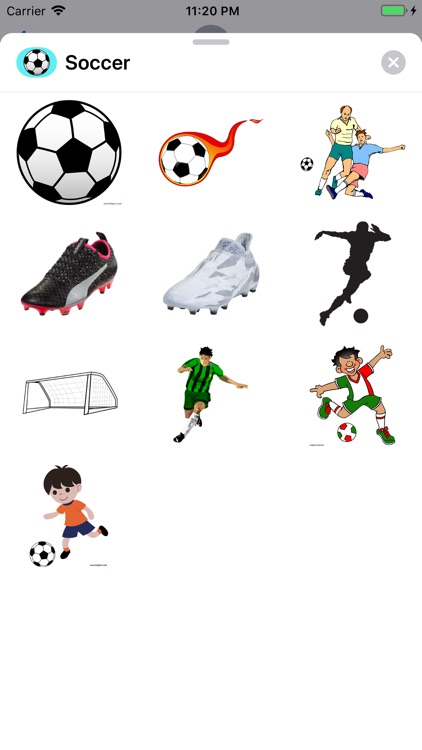 Soccer Sticker Pack Football