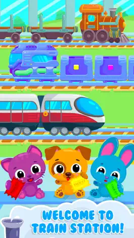 Game screenshot Cute & Tiny Trains apk