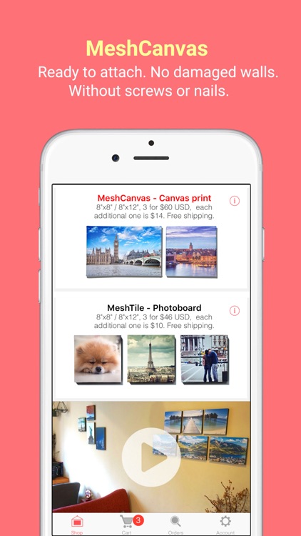 Canvas Prints by MeshCanvas screenshot-5