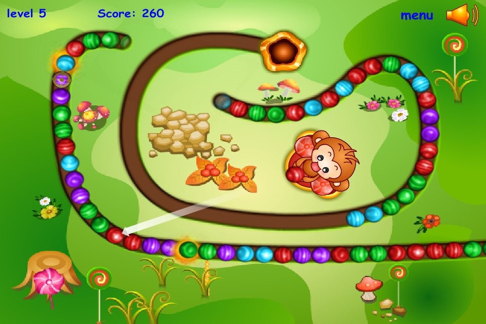 Monkey Marble Shooter screenshot 4