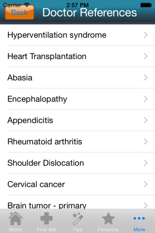 Mobile Health Records App - náhled
