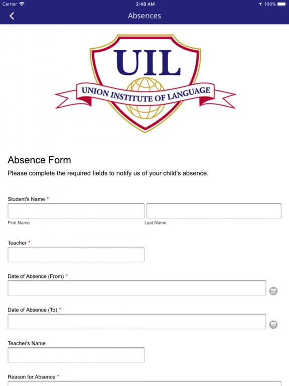 iPad Image of Union Institute of Language