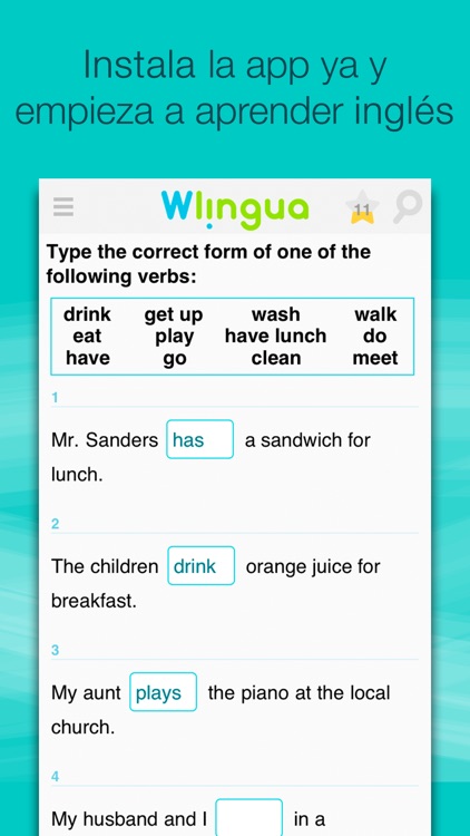 Aprende Inglés con Wlingua screenshot-3