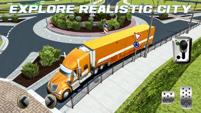 3D Monster Trucker Parking Simulator Game - Real Car Driving Test Run Sim Racing Games Screenshot 4