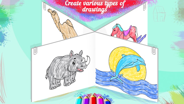 Coloring & Learning Animals screenshot-4