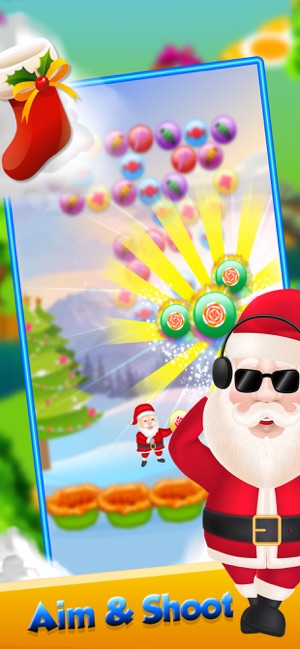 Santa Christmas Bubble Shooter(圖2)-速報App