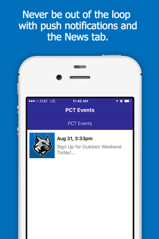 PCT Events screenshot 2