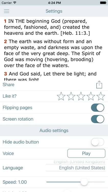 Amplified Bible with Audio screenshot-4