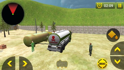 Army Oil Truck Adventure Pro screenshot 2