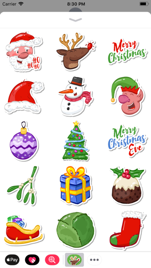 Festive Christmas Stickers(圖2)-速報App