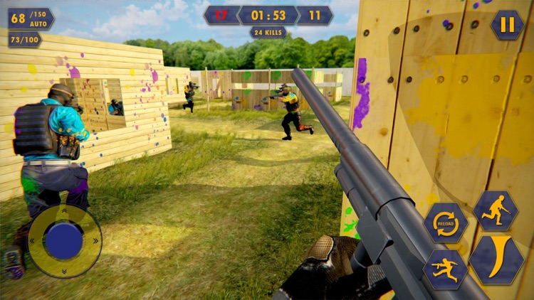 Paintball Dodge Challenge PvP screenshot-3