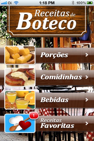 Receitas de Boteco screenshot 2