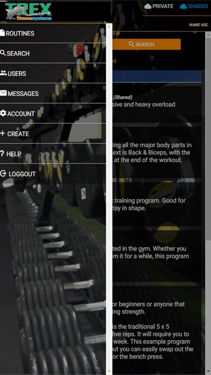 TREX Fitness Routine Builder screenshot-3