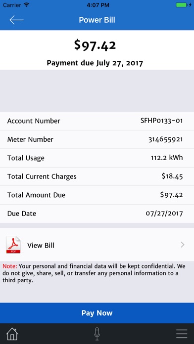 SFPUC My Account – Power screenshot 3