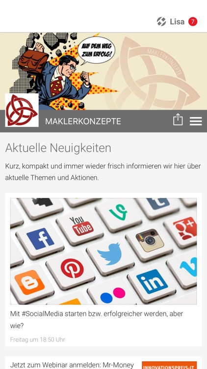 MAKLERKONZEPTE APP