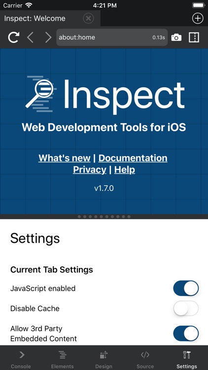 Inspect Browser screenshot-9