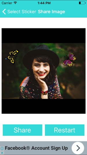 Beautiful Butterflies Pictures Stickers On Photo(圖3)-速報App