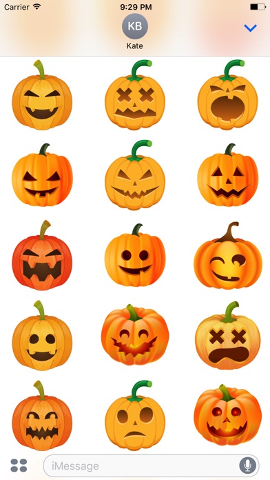 Scary Halloween Emoji Stickers screenshot 2