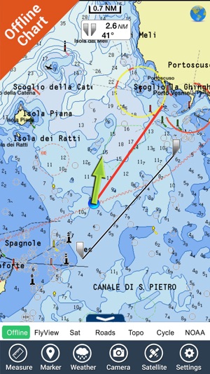 Sardinia GPS Nautcial Charts(圖3)-速報App