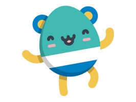 50 Egg Stickers for Easter