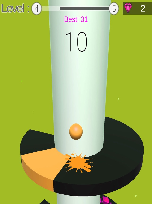 Ball Helix Jumping Game 3D, game for IOS