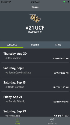 UCF Football 2018(圖1)-速報App