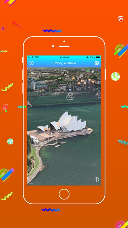360 City Map Pro - VR Scenic Spots Tour screenshot-3