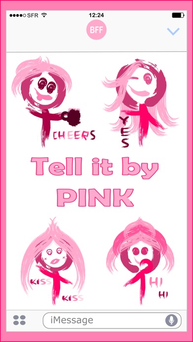 Paint It Pink - Stickers pack screenshot 2