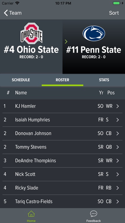 Ohio State Football 2018 screenshot-3