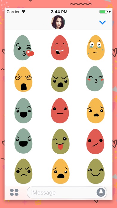 Egg Animated Chat Stickers screenshot 3
