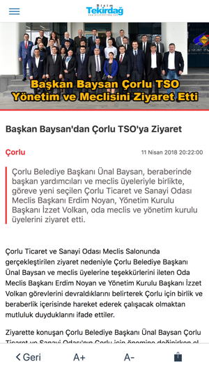 Bizimtekirdağ(圖2)-速報App