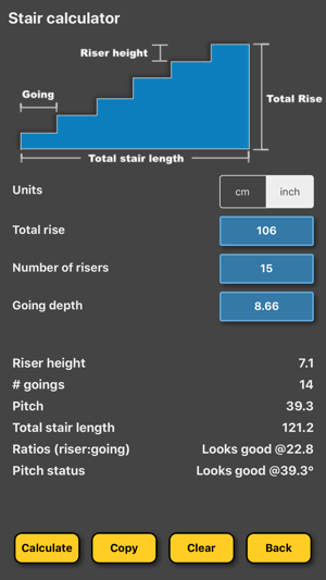 Stair / staircase calculator(圖2)-速報App