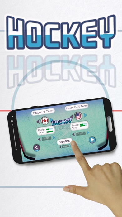Finger Hockey - Pocket Game screenshot 2