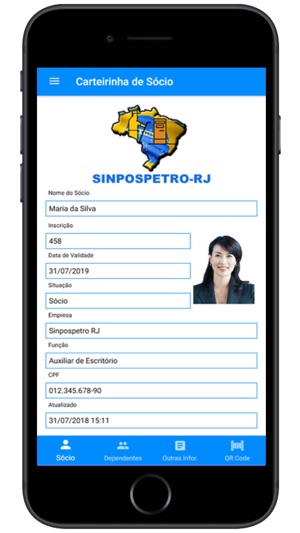 Carteirinha SINPOSPETRO-RJ(圖2)-速報App