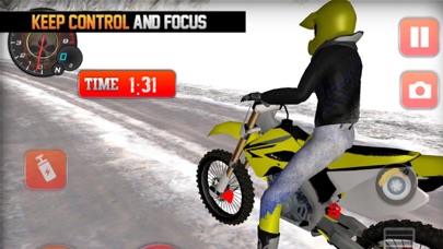Xtreme Snow Bike Rider screenshot 2